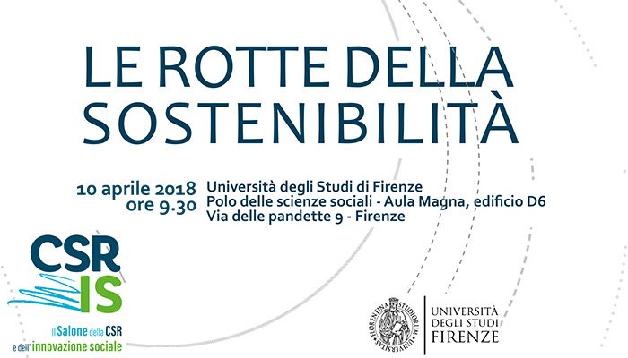 Programma del Salone della CSR a Firenze