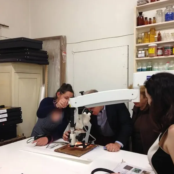Fabraconservazione Lab - Analysis of pigments