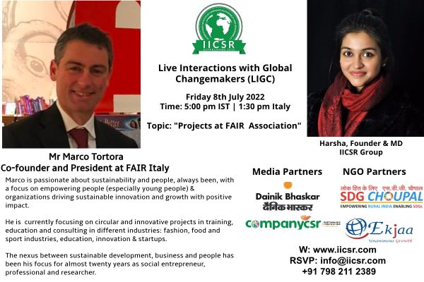 FAIR Guest Speaker @ IICSR Group, India