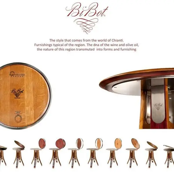 Wine producer in Tuscany for generations, Francesco Massetani wanted to make a small contribution to the respect for nature, cultivating the vineyards in a biological way. And then, from here, it came another idea Bibot: to recycle the bottles of wine that we use daily, giving them a new life, turni