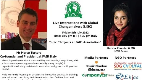 Miniatura del video: LIGC with Mr Marco Tortora, Co-founder and President at FAIR Italy