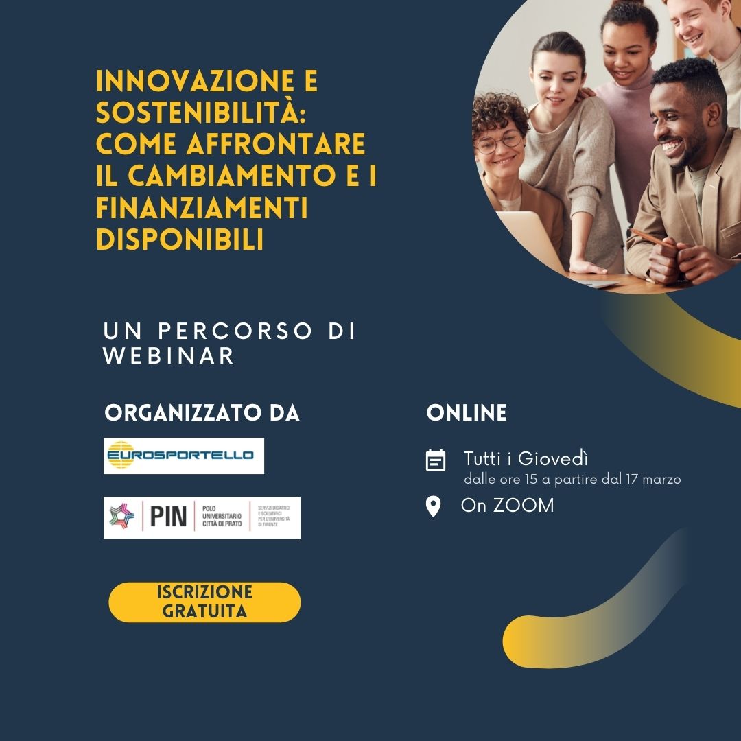 Partecipazione ai Webinar di Eurosportello/PRIN per le PMI