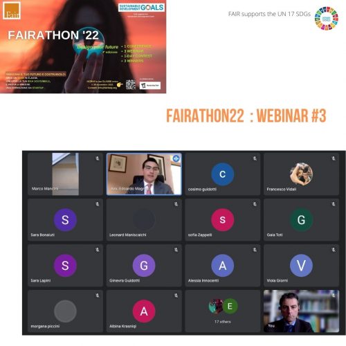 FAIRATHON22: 3° Webinar