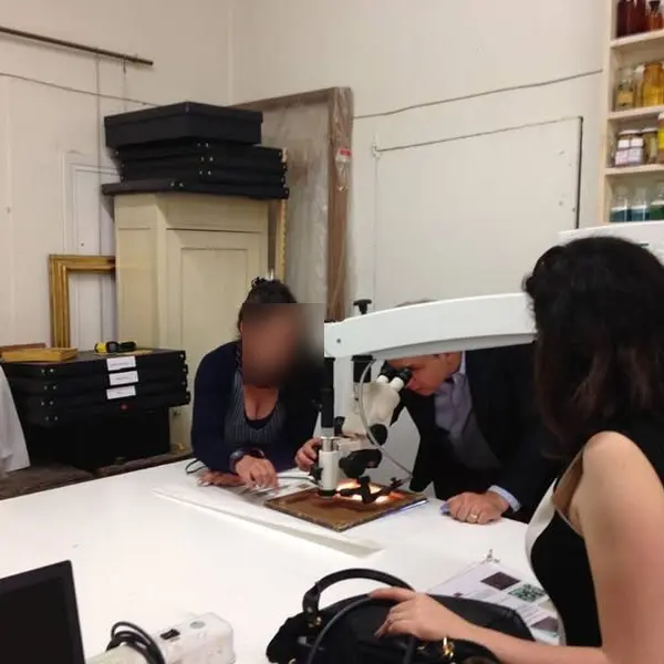 Fabraconservazione Lab - Analysis of pigments