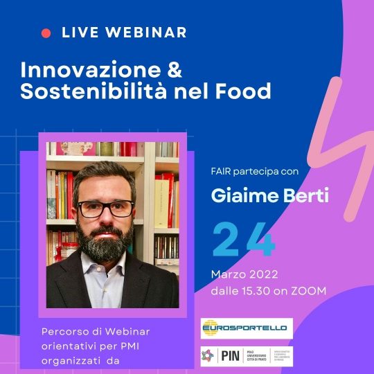 Innovazione e Sostenibilità nel Food