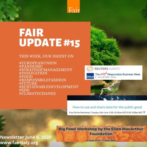 Fair Update 15 - June 6, 2020 - www.fairitaly.org